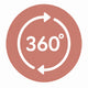 360° smooth look